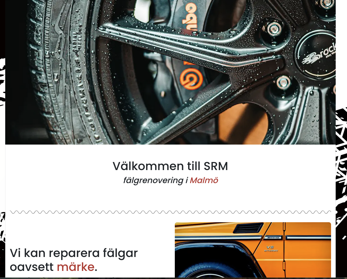 SRM Fälgrenovering